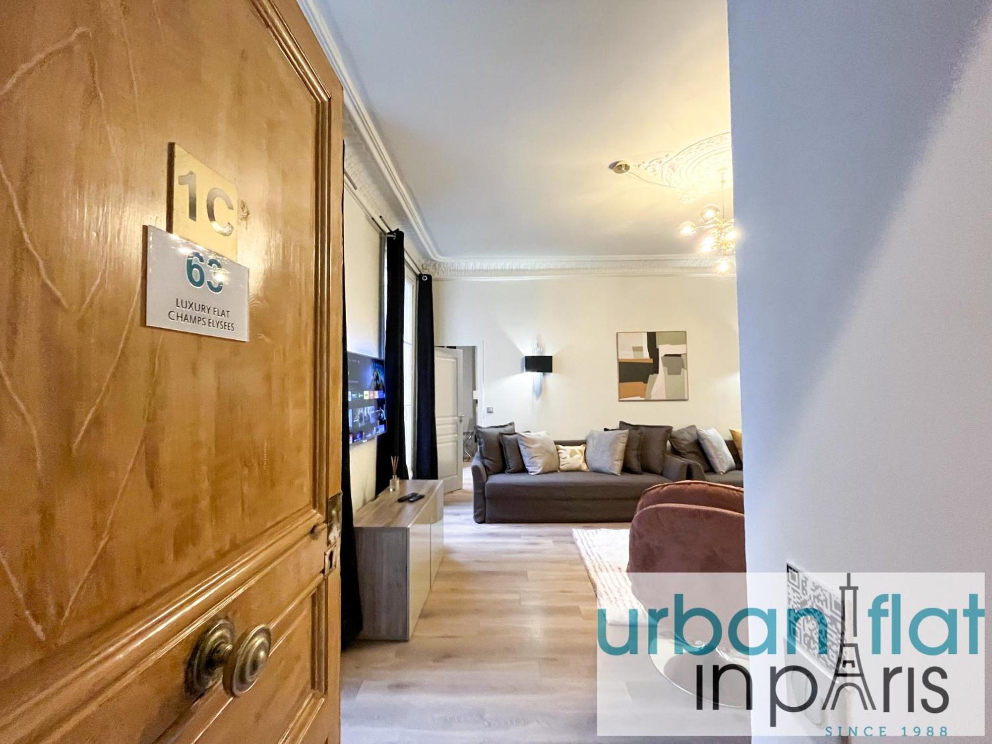 Urban Flat 63 - Beautiful 3 Bedroom Flat Champs-Elysees Paris Dış mekan fotoğraf